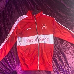 Mercedes Benz zip up hoodie❤️